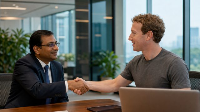 Meta Backs $900 Million Investment in Indian Fintech Amid Leadership Change