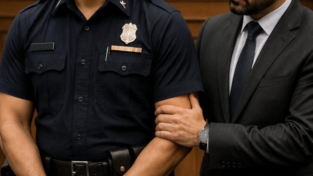 Police Officer Faces Legal Challenges: B