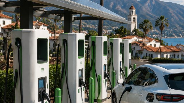 New EV Charging Hub in Santa Barbara: A 