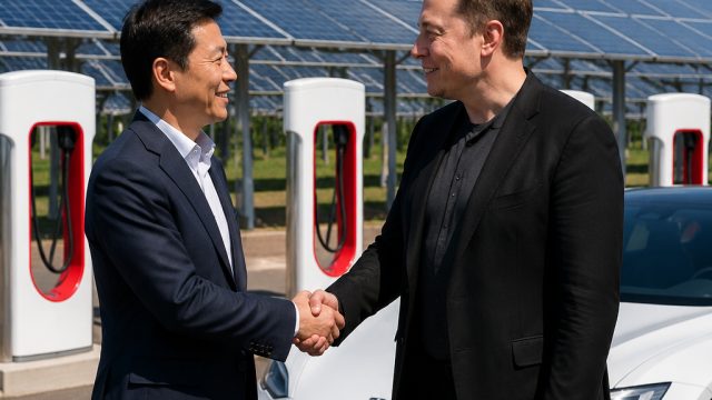 Strategic Partnership Formed: NatPower Teams Up with Tesla for EV Expansion