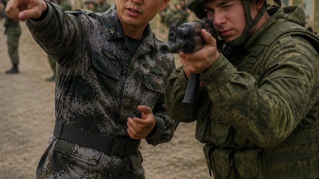 New Evidence Emerges of Chinese Support for Russian Military Training