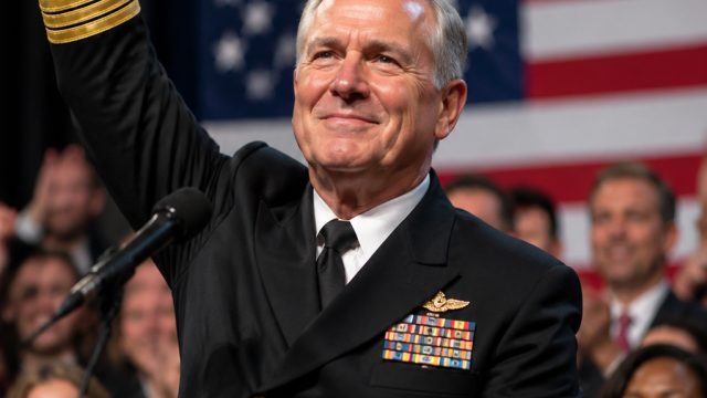 Former Navy Admiral Triumphs in Democrat